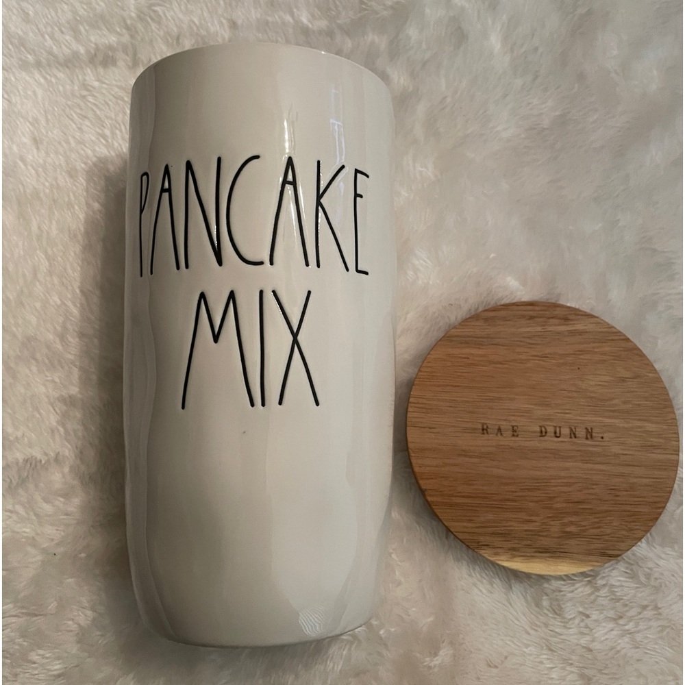 Rae Dunn Pancake Mix canister - Picture 5 of 5